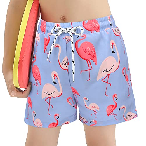 Durio Swim Trunks Toddler Quick Dry Toddler Swimsuit Boy Summer Beach Baby Boy Swim Trunks Toddler Swim Trunks Flamingo 4T #TOP2