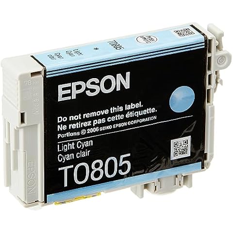 Cartouche Epson C13T080540 Cyan Clair Cover