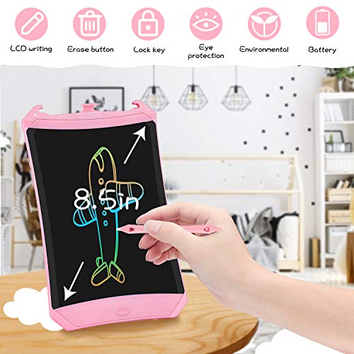 Orsen LCD Writing Tablet 2 Pack, 8.5-inch Drawing Doodle Board Drawing Tablet, Boys Girls Gifts Toys for 3 4 5 6 7 Year Old Girls Boys (PinkBlue)