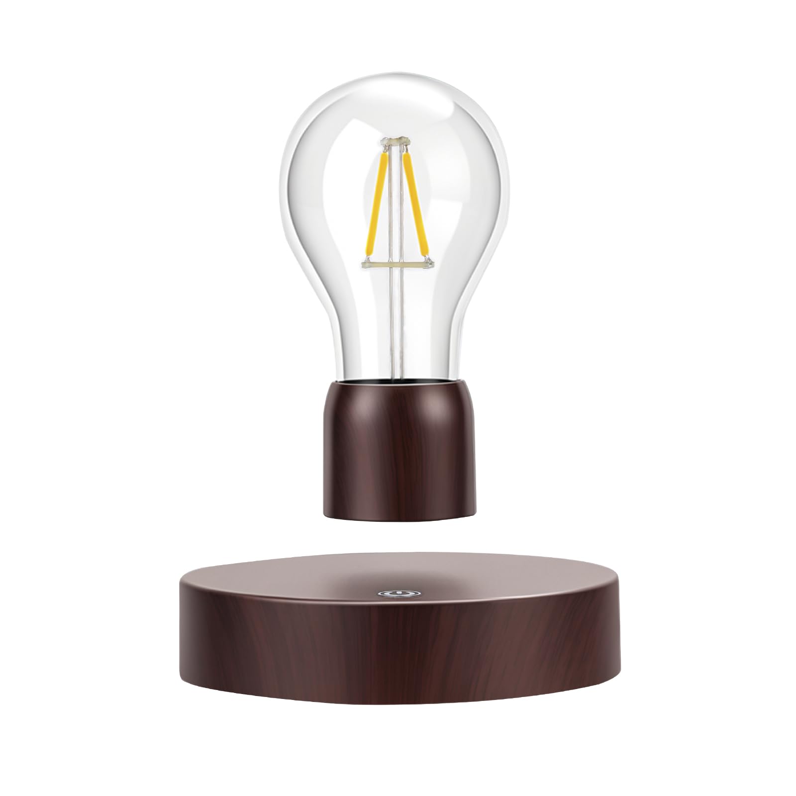 VGAzer Magnetic Levitating Floating Wireless LED Light Bulb Desk Lamp