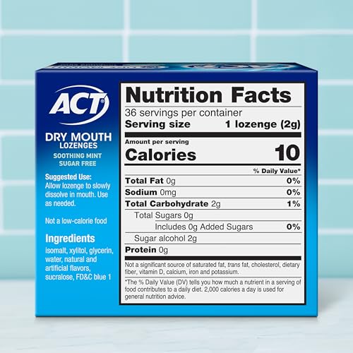 Act 318698 Dry Mouth Lozenges With Xylitol thumb #1