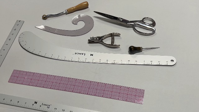 Tools And Materials For Pattern Drafting