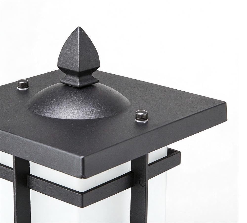 Outdoor Impermeabile Luci Bollard Vintage Alluminio Palo Paesaggistico