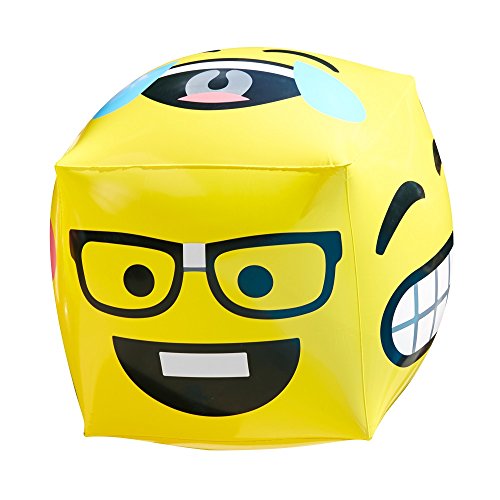 Aqua Hip 2B Square Inflatable Pool Float and Oversized Beach Ball