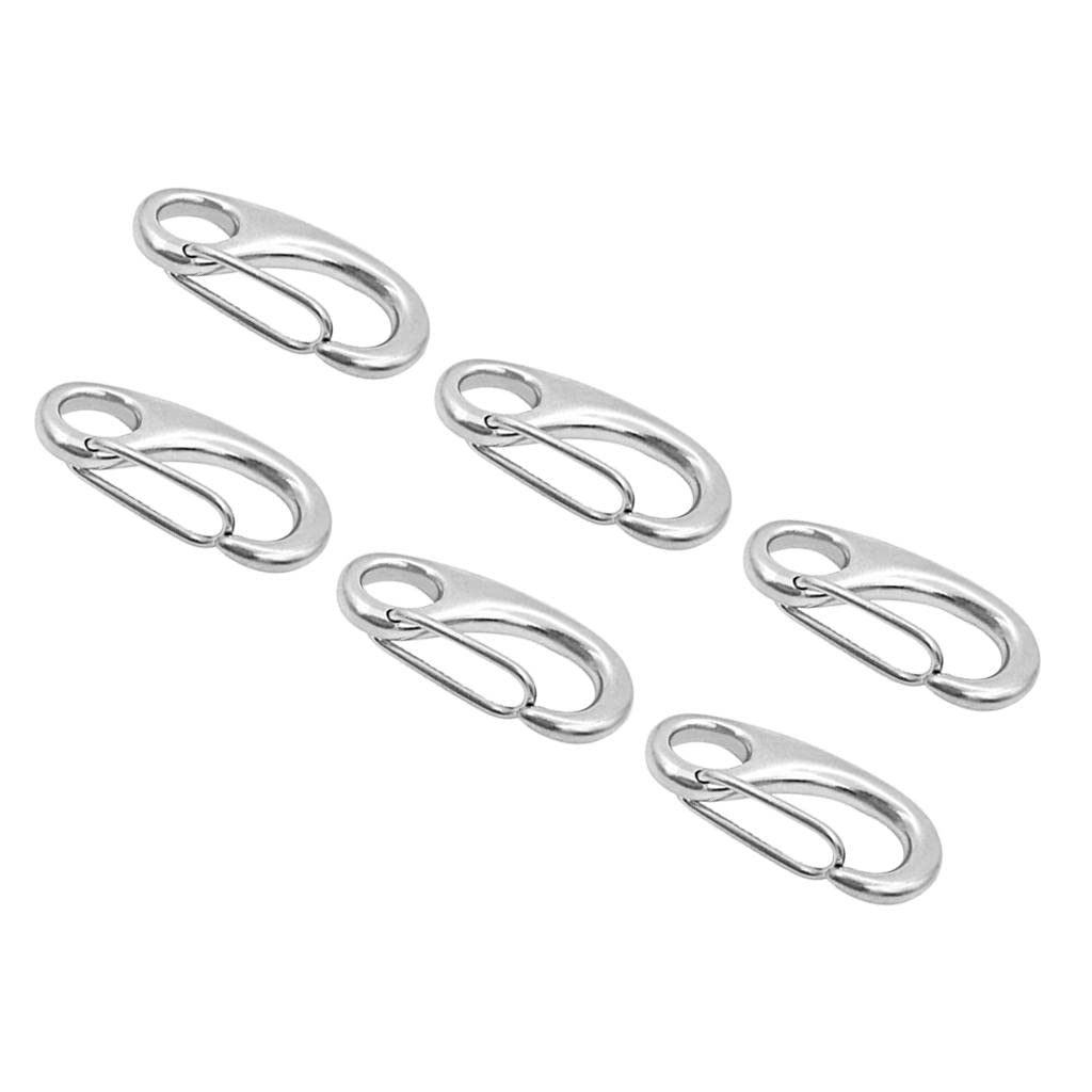 The Style Sutra Stainless 2" 50mm Spring Gate Snap Hook for Carabiner Swing 6pcs|Motors | Parts & Accessories | Boat Parts |4Pcs/5Pcs/6Pcs/10Pcs Hook (Quantity As You Pick~)-image-35