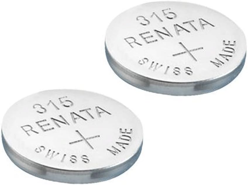 2x Renata Watch Battery - Swiss Made - All Sizes - Silver Oxide Renata ...