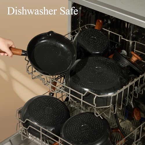 Save 56% on CAROTE 21pcs Nonstick Ceramic Cookware Set