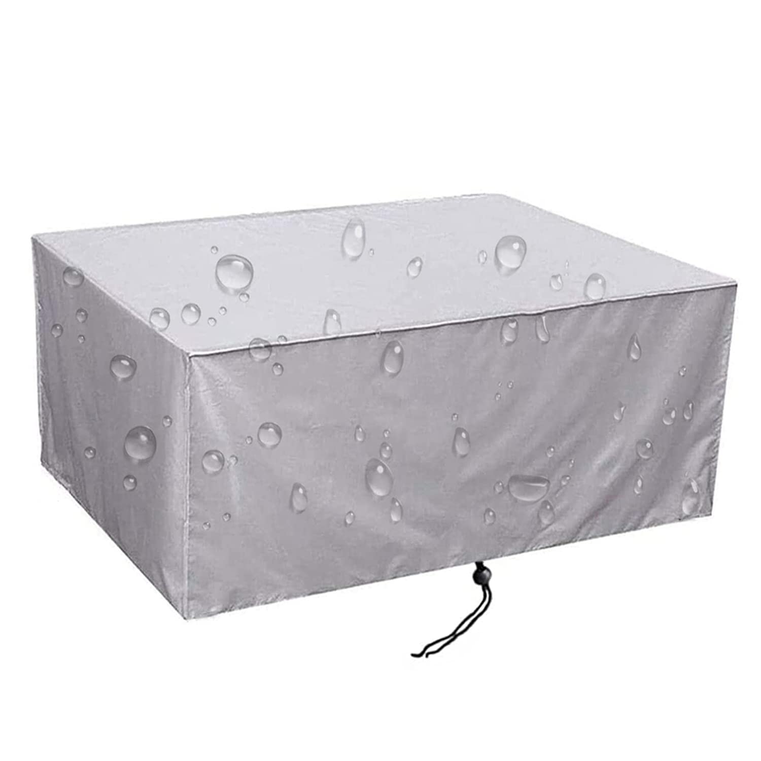Waterdichte tuinmeubelhoezen voor buiten - 360 x 120 x 105 cm (L x B x H) 420D Oxford winddichte hoezen voor tuinmeubelen, rotan tafel en stoel, anti-UV-bestendig, scheurbestendige terrastafelhoezen Waterdichte tuinmeubelhoezen voor buiten - 360 x 120 x 105 cm (L x B x H) 420D Oxford winddichte hoezen voor tuinmeubelen, rotan tafel en stoel, anti-UV-bestendig, scheurbestendige terrastafelhoezen