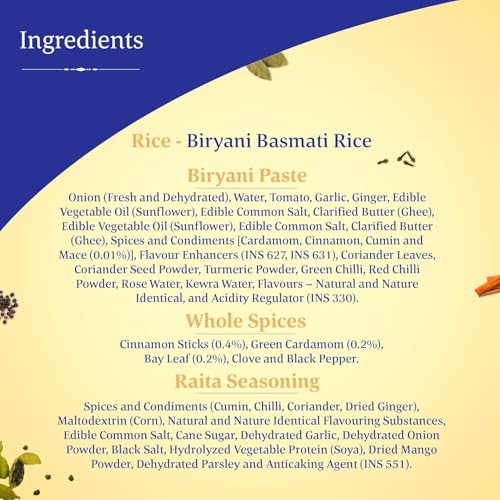 مجموعة برياني كولكاتا من داوات | وصفة اصلية | جاهزة في 30 دقيقة | جاهزة للطهي | 334 جرام