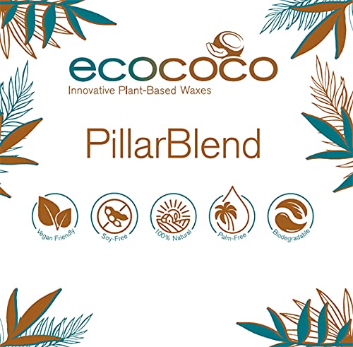 EcoCoco Wax - Pillar Blend Pellets - Coconut Wax (2kg)