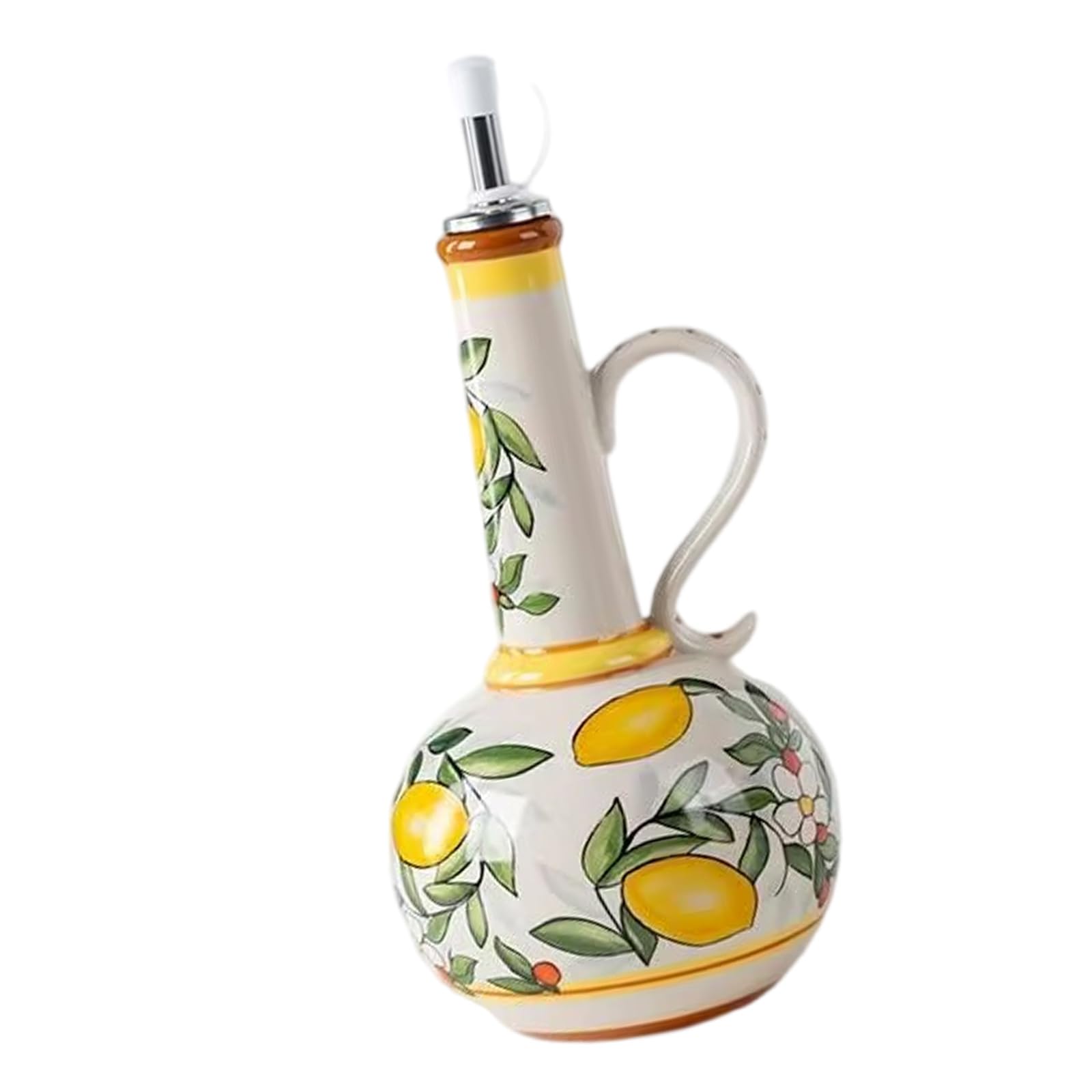 HDOYTXXM Classical Ceramic Condiment Jar Size Sturdy Condiments Dispenser for Salt Peppers Storage Condiments Jar