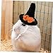BESPORTBLE Halloween Witch Hat for Pets Adorable Miniature Hamster Cap Lightweight and Comfortable Costume Accessory for Halloween Parties and Photoshoots