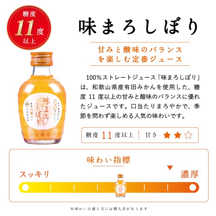 Amazon.co.jp: 【公式】早和果樹園 みかんジュース 飲むみかん 味こい