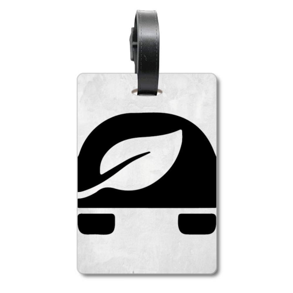 Étiquette de valise Leaf voyage identification bagage cabine et soute - 5