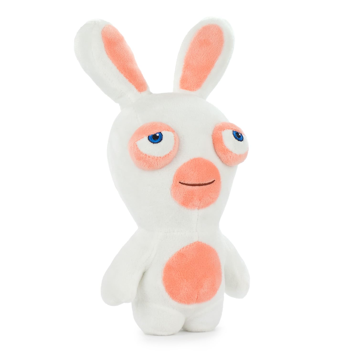 PMS Rabbids Video Game Character Soft Toy, 28cm 11'02", 16002614-1 16002614-2 (Closed Mouth), White - Image 2