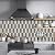 Vamos Tile Peel and Stick Backsplash Seamless Tile,Stick on Backsplash for Kitchen and Bathroom,Marble Look PVC Mixed Metal Gold Self Adhesive Metal Mosaic Tiles (10 Sheets)