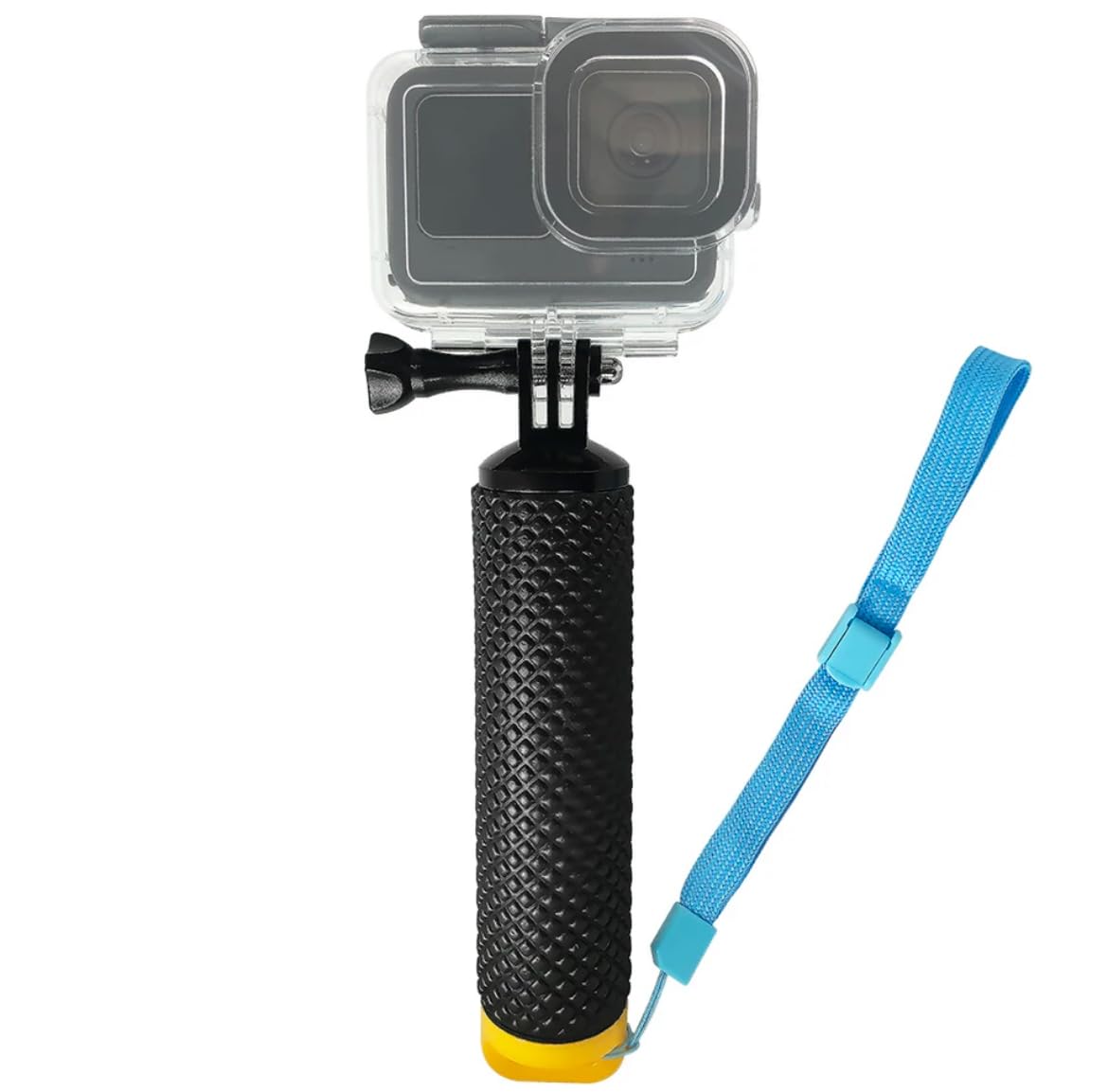 SKY-PLUS Monopod Floating Hand Grip for GoPro Hero 12 11 10 9 8 7 6 5 4 Black Waterproof Water Sport for DJI Action Insta360 Yi 4K for GoPro