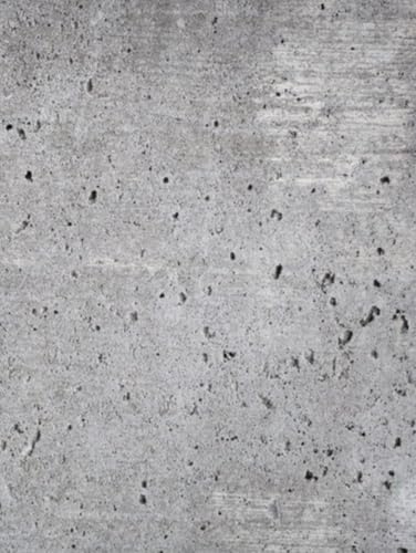 RAW CONCRETE: Livre Décoratif à Effet Matière Béton Gris - Coffee Table Book Style Industriel & Brutaliste - (Contenu : Citations & Notes Murmures).