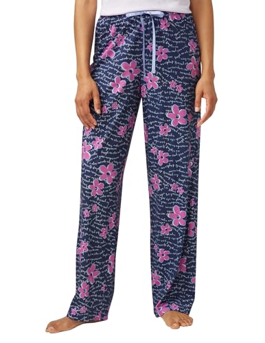 Image of HUE Women's Sleep and Lounge Pajama Separates, Late Summer & Fall Collection, Medieval Floral Lyrics - Sleep Pant, Large