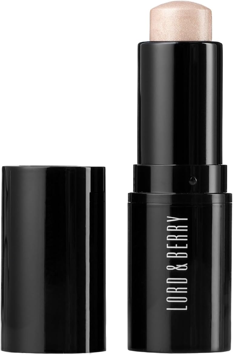 Lord and Berry Luminizer Highlighter Stick - Lightweight, Blendable Highlighter for Radiant, Dewy Complexion - Paraben Free - 1152 Moon - 0.12 oz