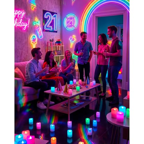 Velas de té LED para decoración navideña y bodas en terrazas exteriores 6