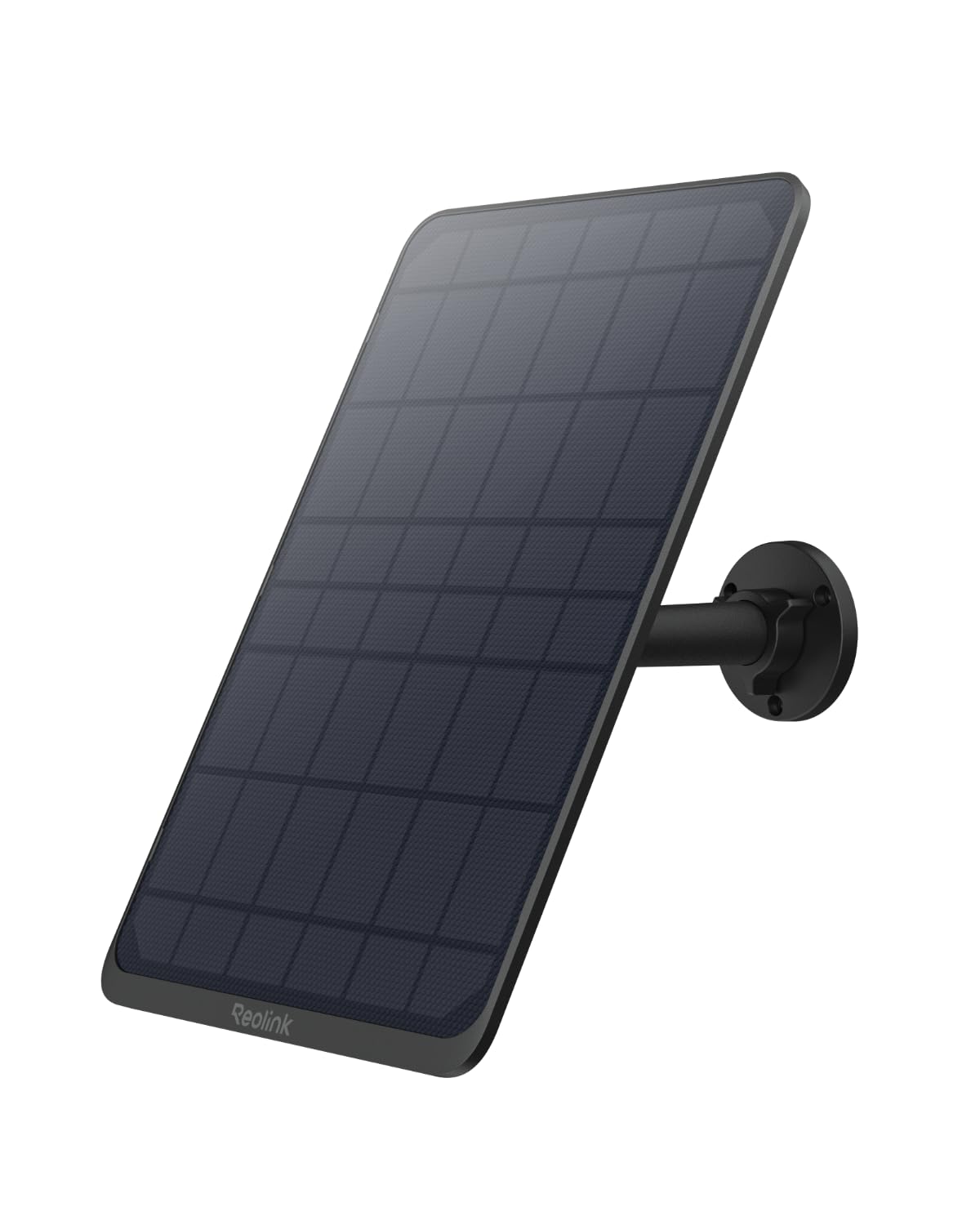 Reolink Panneau solaire 12 W noir, alimentation solaire non-stop | Compatible avec TrackMix/Argus PT Ultra/Duo 2/Eco Ultra/3 Ultra, étanche, REOLINK Solar Panel 3