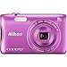 Nikon COOLPIX S3700 Digital Camera with 8x Optical Zoom and Built-In Wi-Fi (Pink)