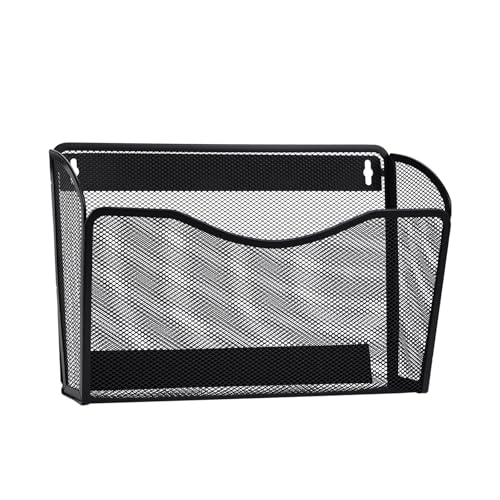 AGPTEK Magnetic File Holder, 3PCS File Paper Mail Organizer No Drilling Magnet Paper Mail Organizer...