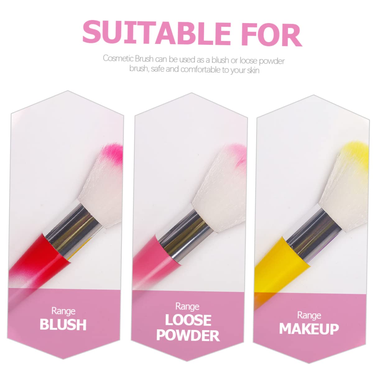 POPETPOP 20 Pz Pennello Per Manicure Pennello Per Fard Acrilica Spazzole Per Unghie Per Nail Art Pennelli Acrilici Per Unghie Plastica Portatile Strumenti Per Il Trucco