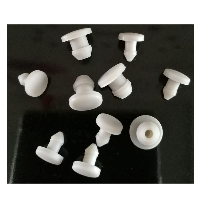 QUARKZMAN 8 Tappi Rotondi, Tappi Rotondi In Silicone E Gomma Per Fori Da 25 – 27 Mm, Copertura Impermeabile Per Tubi Metallici, Inserti Terminali Per Mobili, Grigio - Foto 11