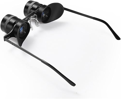 Miniatura 7 de Lentes binoculares con zoom 10X de alta definición, lentes binoculares profesionales manos libres para pesca, observación de aves, conciertos,