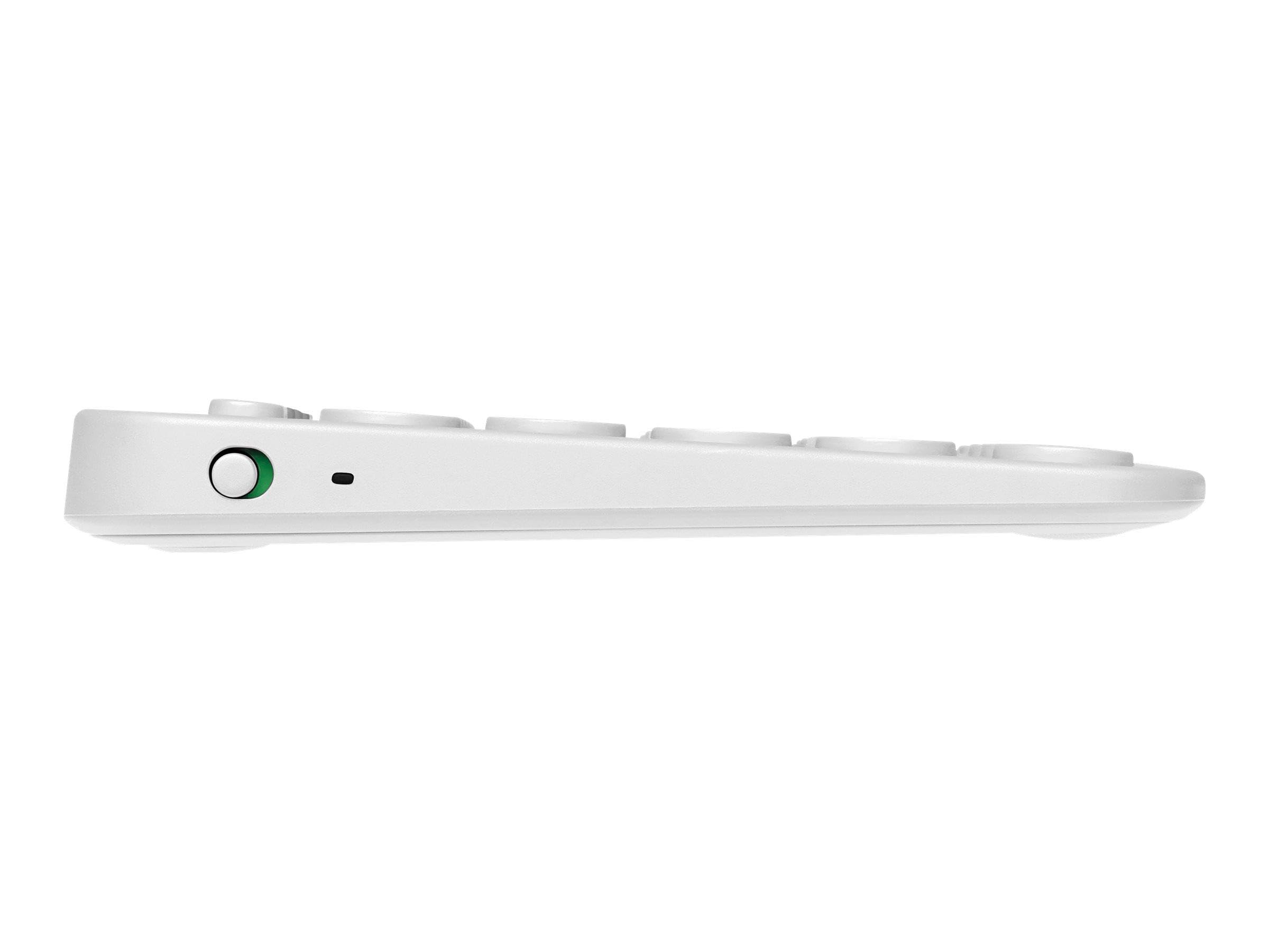 Logitech K380 Tastiera, Layout Tedesco Qwertz, Bianco