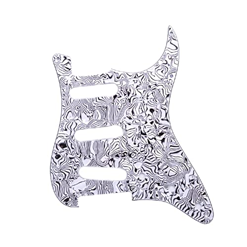 Pickguard guitare 11 trous pré-câblé avec vis pour guitare électrique