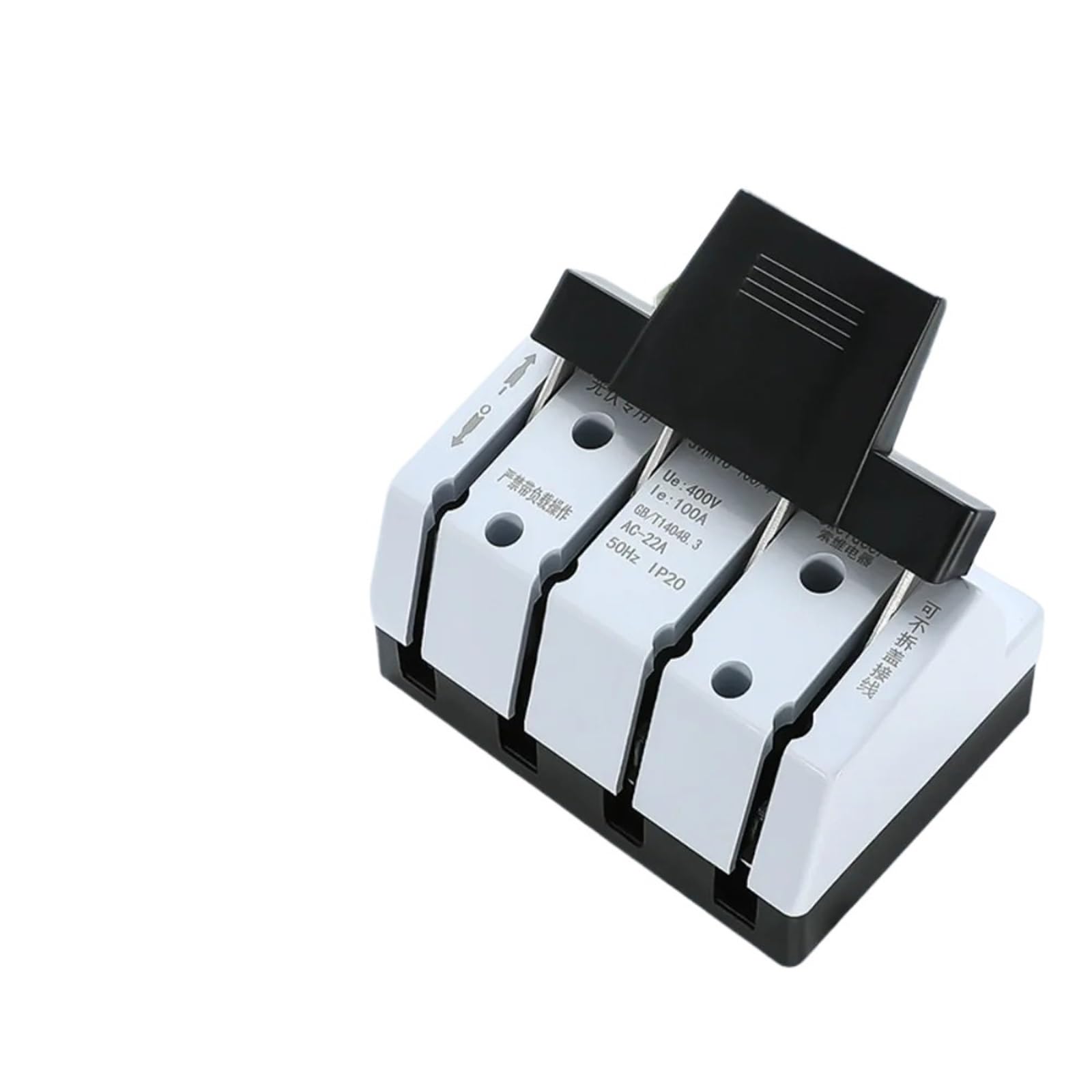 Interruptor de cuchillo fotovoltaico HK18, disyuntor de bajo voltaje de aislamiento 2P 4P, 63A, 100A, 160A, 200A, 250A, interruptor de desconexión de 400V(SVHK18-4P 200A)