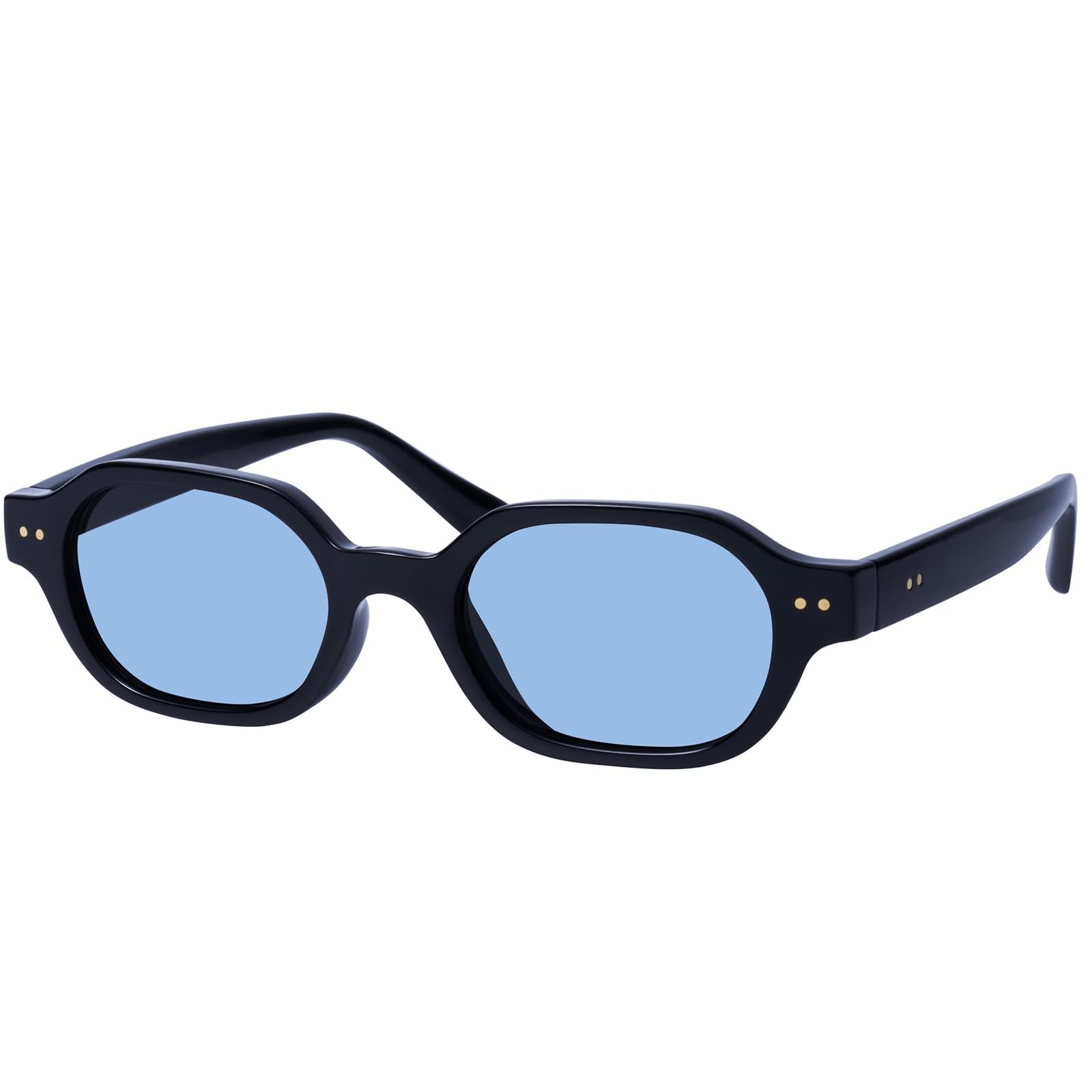 mosanana Retro Hexagon Sunglasses for Women Trendy Small 2026 MS52595