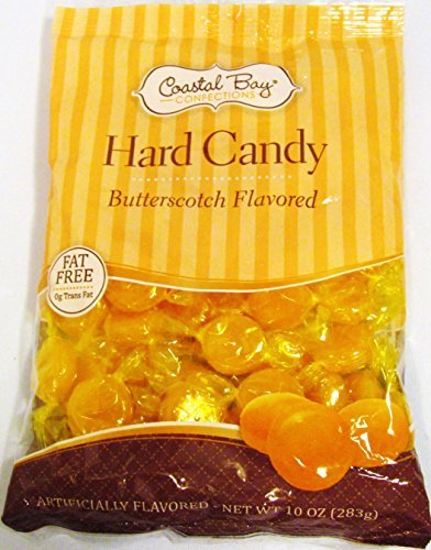 3 Set - Coastal Bay Butterscotch Flavored Hard Candy (2) 10 Oz Bag