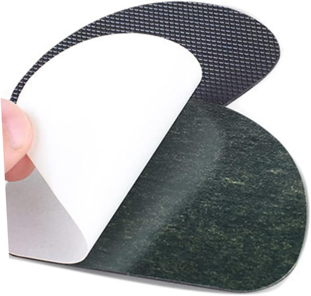 Gatuida 18pairs Sole Stickers for High-Heels Non-Skid Shoe Grips Easy Install Crepe Shoe Protectors