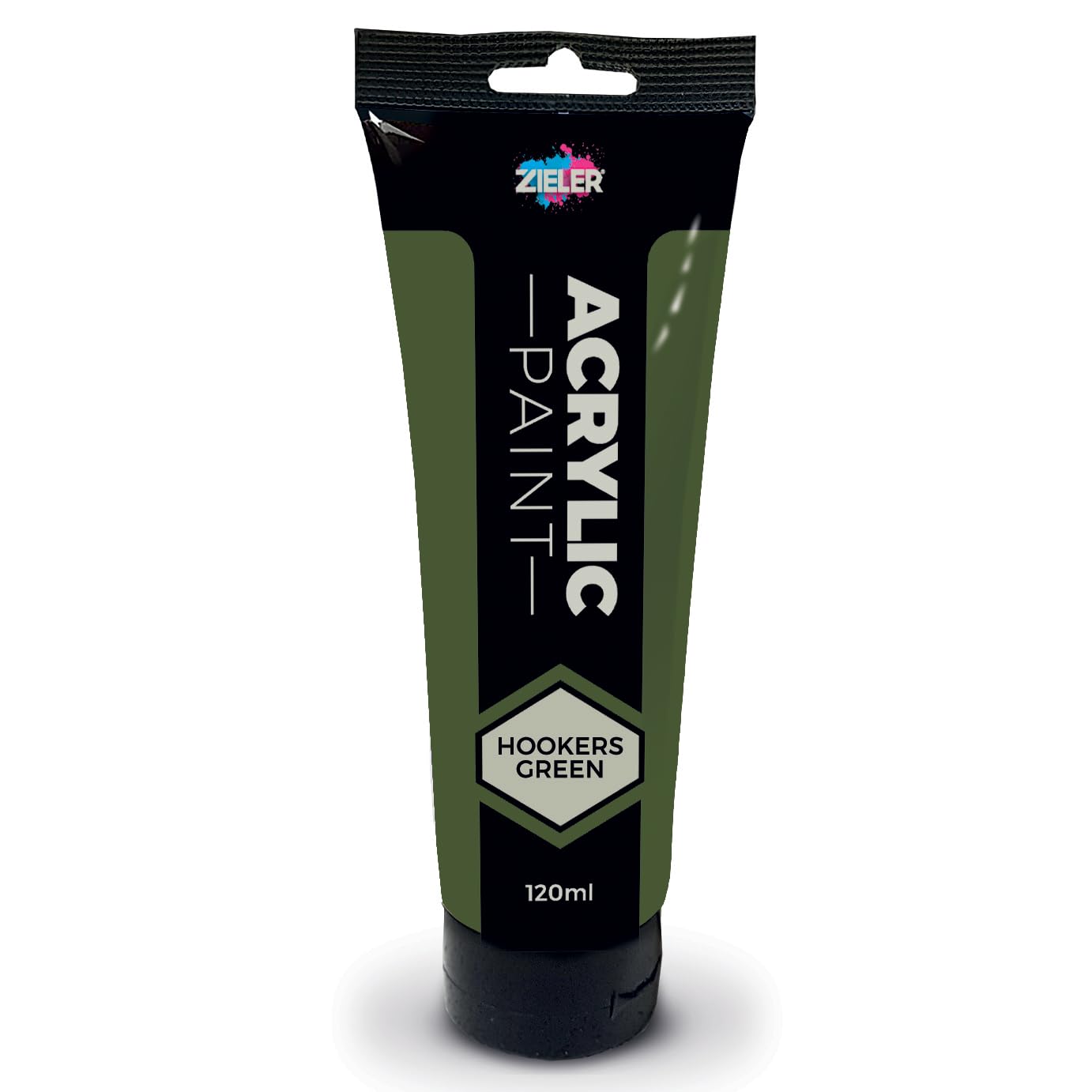 Zieler 120ml Acrylic Paints (Hookers Green)