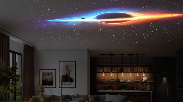 Image of Upgraded Metros 13 in 1 Planetarium Star Galaxy Projector Light for Bedroom | Space Night Light Milky Way Mood Projection Lamp,Timer,LED,360rotation for Ceiling Decor