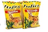 Julio's Seasoned Corn Tortilla Chips - 19 Ounce (Pack of 2)
