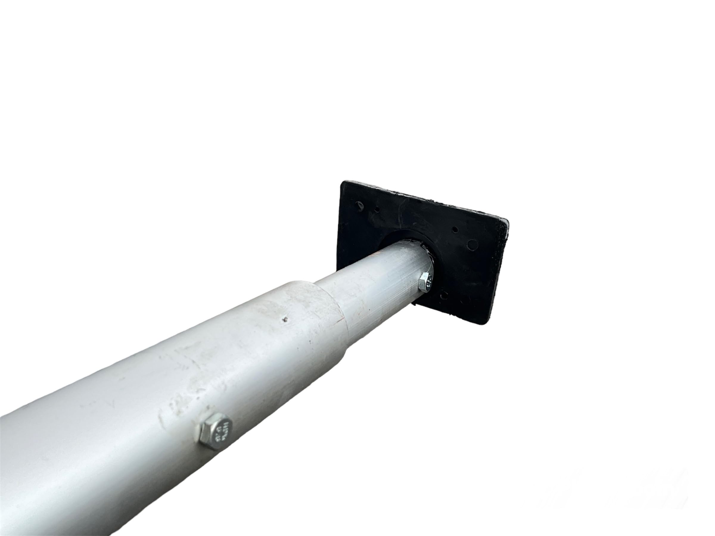 Klemmbalken 1630-2000 mm für Kofferaufbau | Alu eloxiert, rutschhemmende Füße | Profil: Ø 42 mm; Klemmkraft: 130 daN; Sperrkraft: 200 daN
