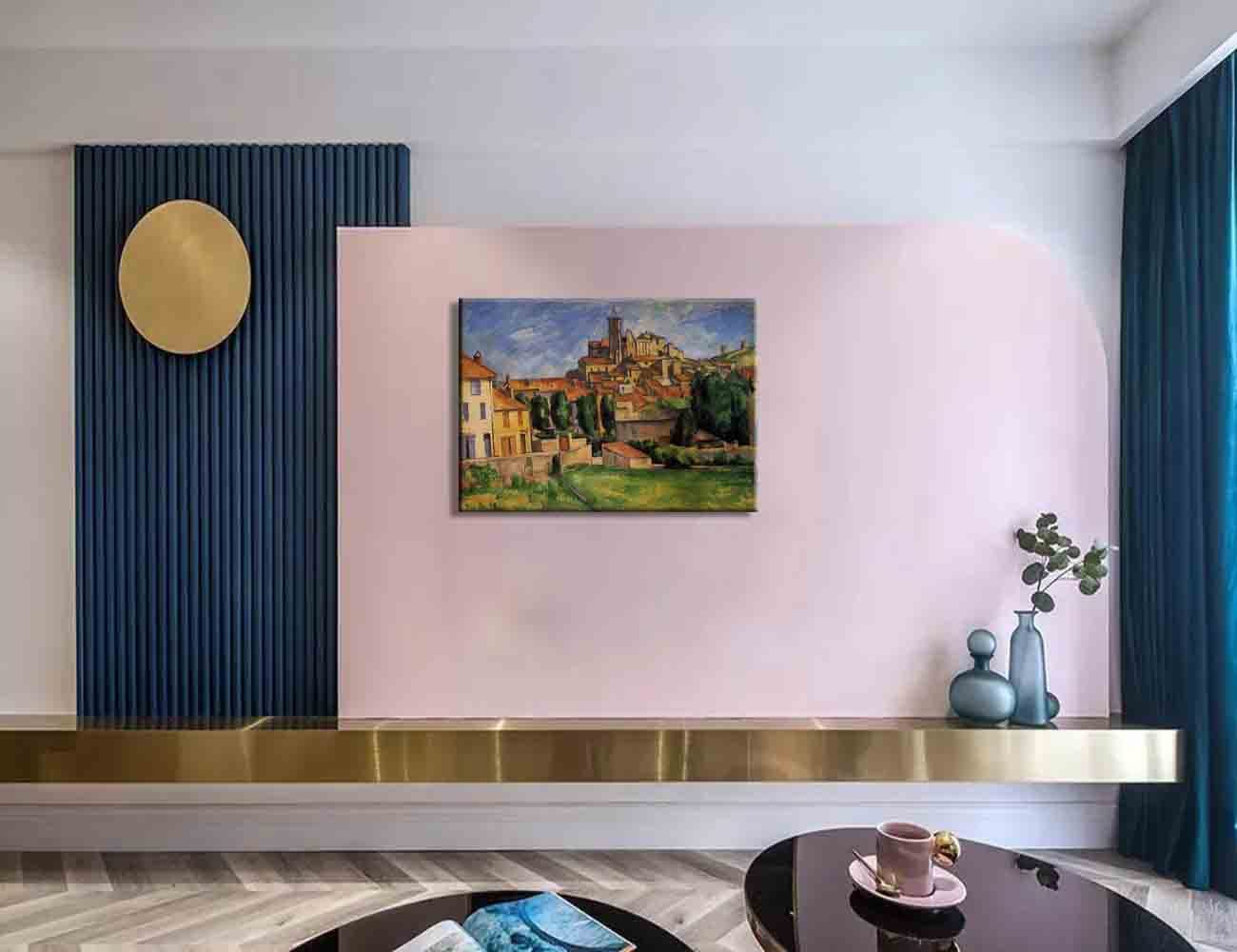 Amazon｜ポール・セザンヌ《ガルダン》 絵画ポスター壁画装飾画壁飾り