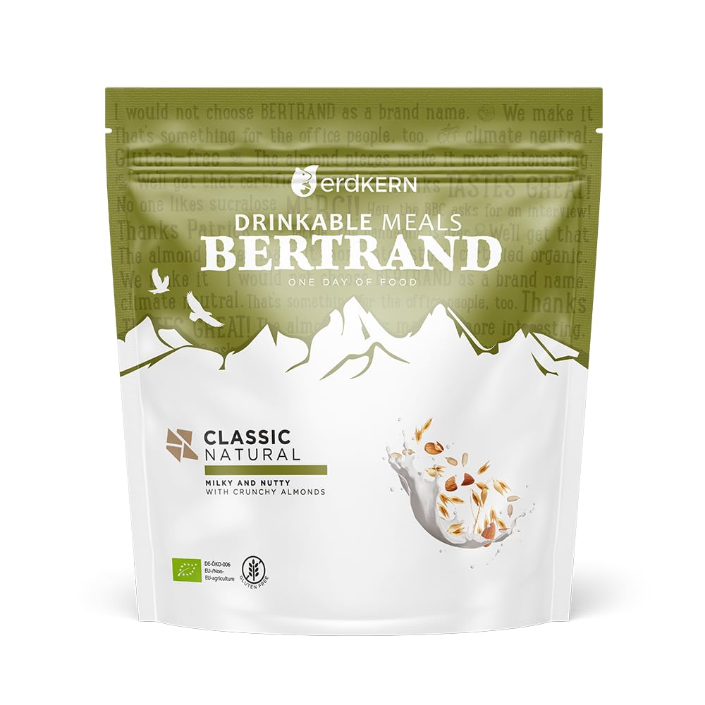 BERTRAND - classic natur - Trinkbare Mahlzeit im Beutel - BIO - 500 g