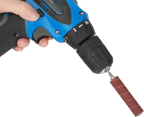 Miniatura 8 de Kit de lijadora de tambor, juego de herramientas de lijadora de tambor de lijado de husillo con estuche para prensa de taladro