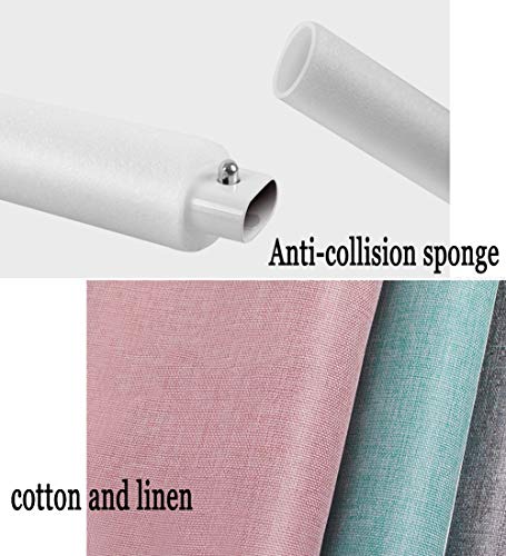 Rieles de cama seguridad para niños pequeños cuna protección compacta rosa 2m 5