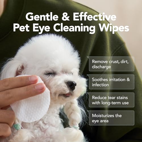 Eyewipesfordogscatshypoallergenicpeteyecleanerwipeswithplantenzymesoothingcleansingpeteyewipesforgentlyremoveeyedebrisdischargemucus100pcsunscent  Urban Country Home Decor Eye wipes for dogs cats hypoallergenic pet eye cleaner wipes with plant enzyme soothing cleansing pet eye wipes for gently remove eye debris discharge mucus 100 pcs unscent  urban country home decor