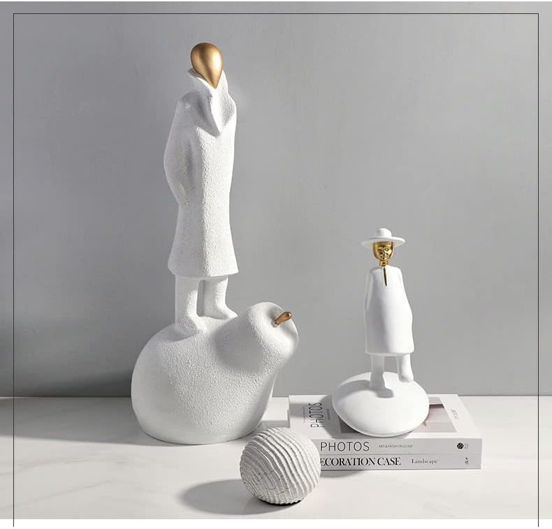 Miniatura 5 de Decoración de mesa de centro de mesa, decoración de mesa simple, moderna, figura abstracta escultura de escritorio, decoración de hotel, sala de