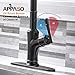 APPASO Oil Rubbed Bronze Kitchen Faucet with Pull Down Sprayer, Antique Single Handle High Arc Single Hole Pull Out Kitchen Sink Faucets