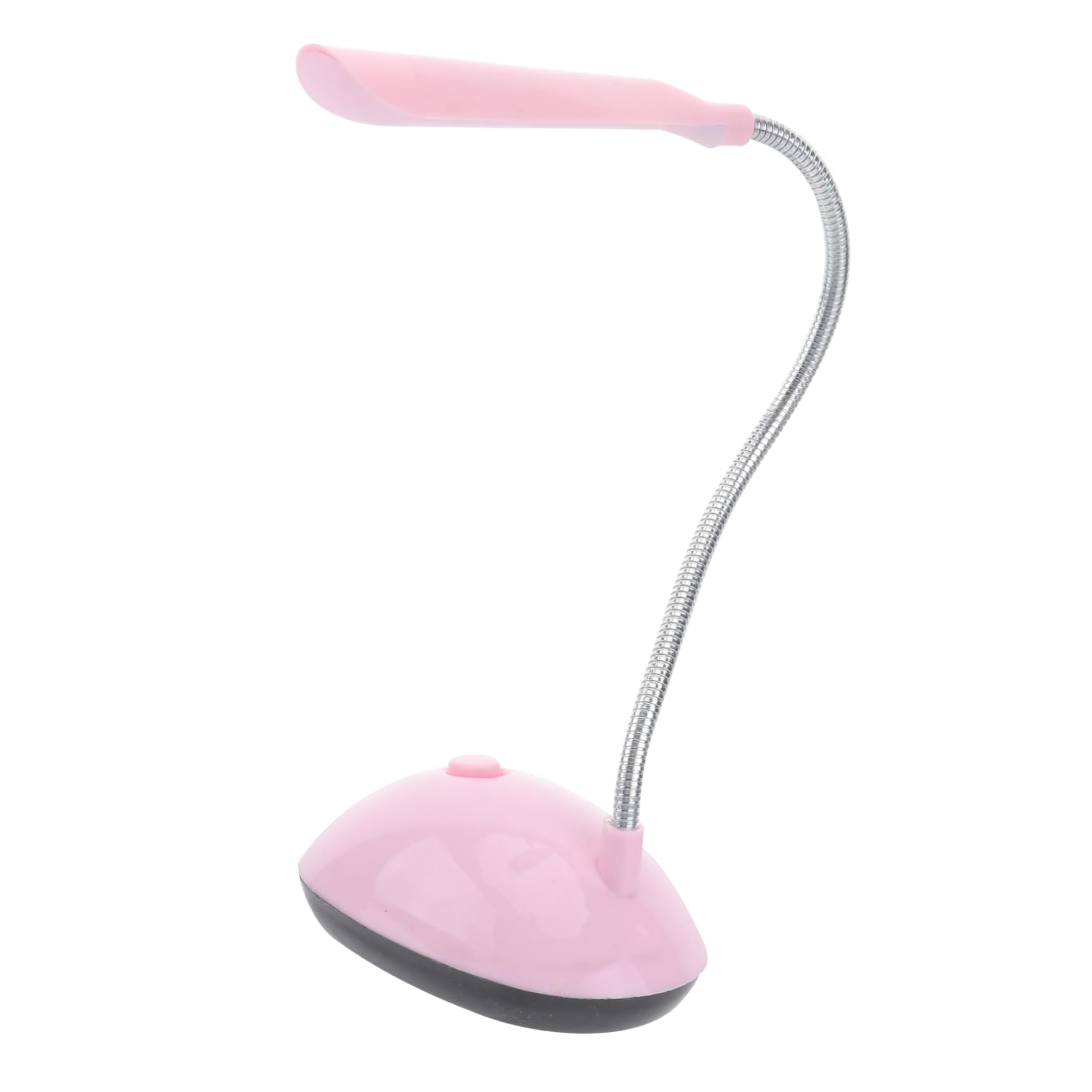 WOONEKY Lámpara De Mesa Plegable Luz De Lectura Portátil Almacenamiento Lámpara De Noche De Escritorio Lámpara Led Batería Estudiantes Rosa El Plastico Sin Cable Lámpara De Escritorio Niño