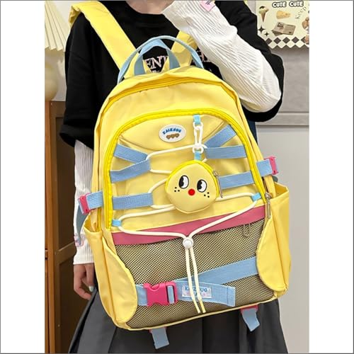 Image of Tinytot 30 Litre Japanese Korean Style School Bag Water-Resistant Laptop & Travel Backpack - Unisex Large 18 Inches Multipurpose Student Backpack for Boys & Girls, Men & Women